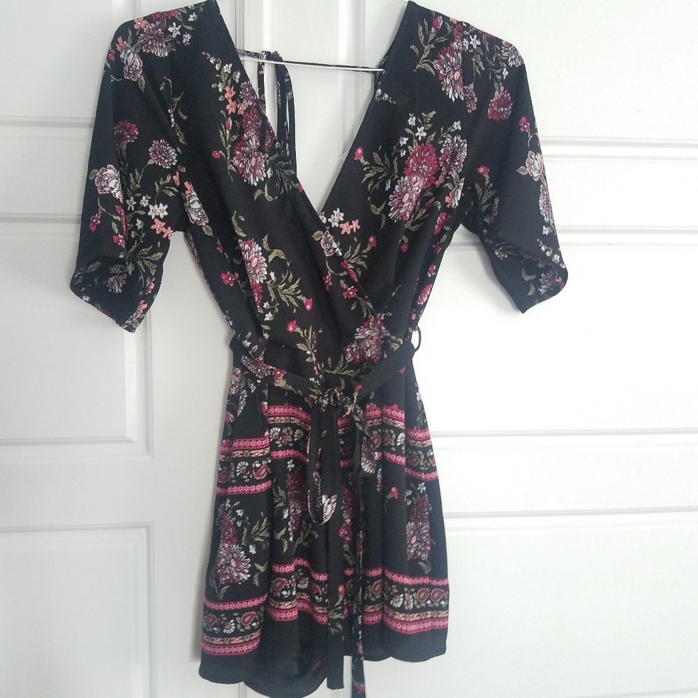 Kimono style romper